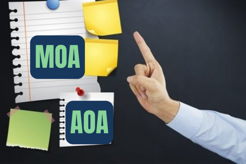 What is MOA and AOA